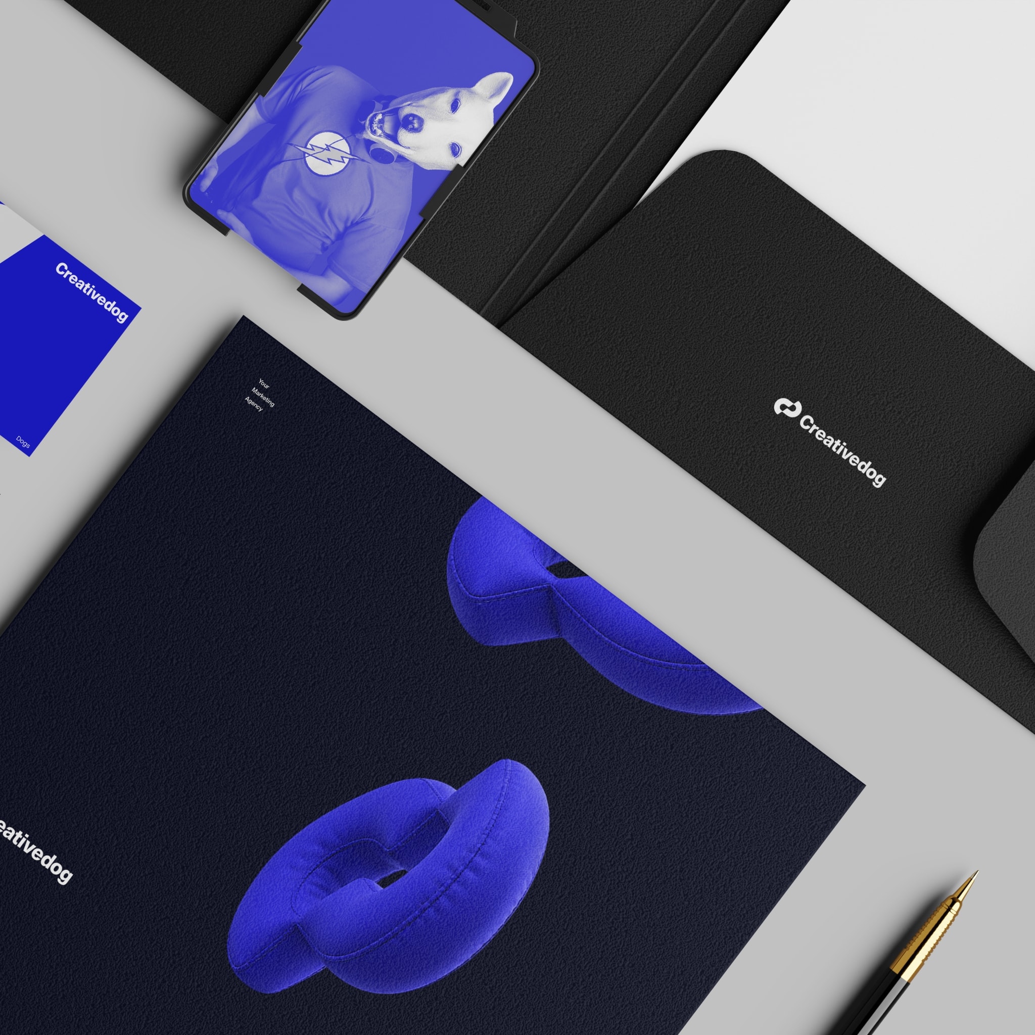 The stationery spread