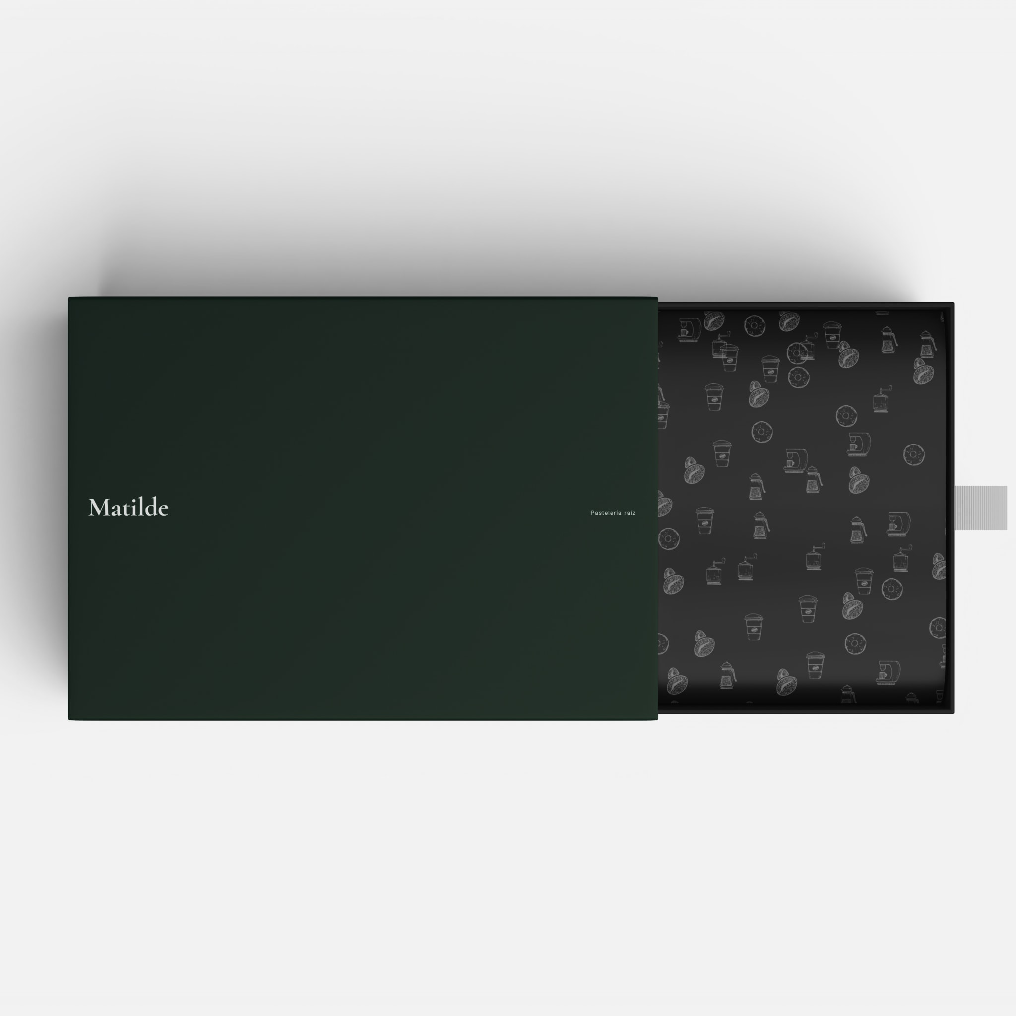 The green gift box